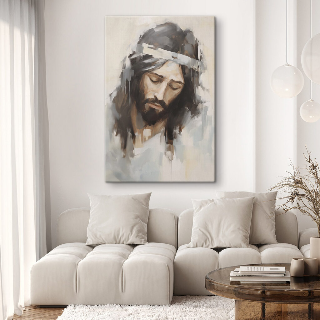 Jesús en tonos desgastados — interior 2