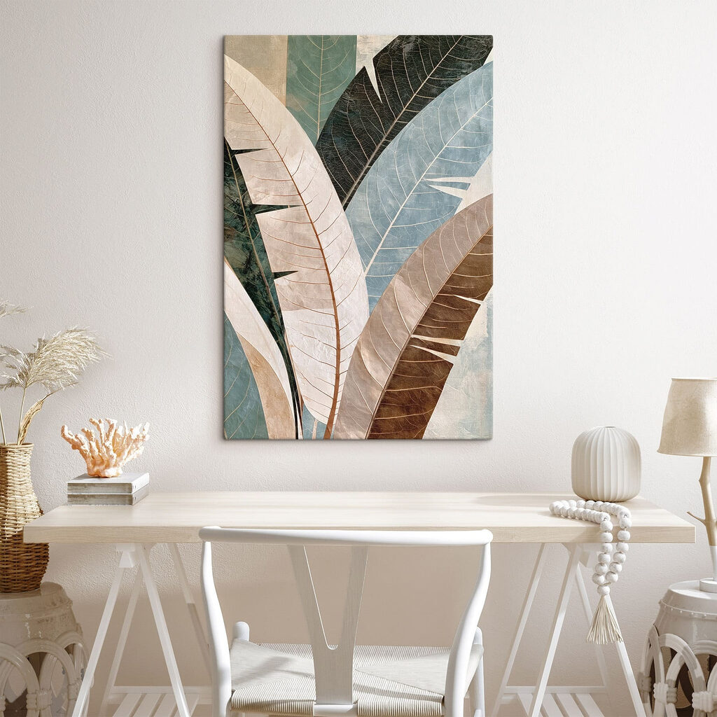 Hojas alargadas con nervios — interior 2