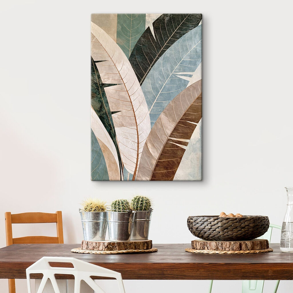 Hojas alargadas con nervios — interior 3