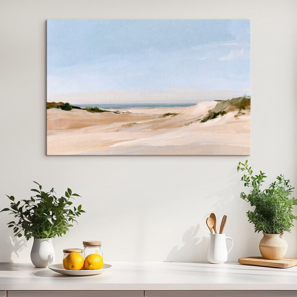 Dunas bajo cielo azul — interior 3