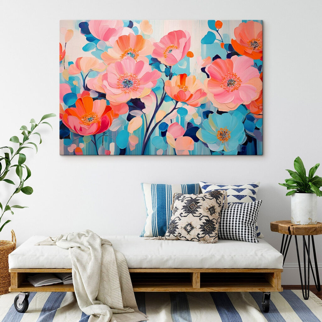 Flores en colores alegres — interior 3