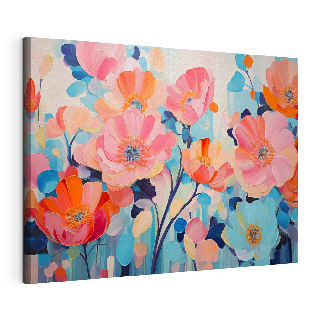 Flores en colores alegres — vista del producto