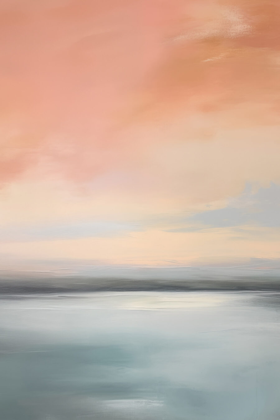 Cielo coral en calma — diseño completo