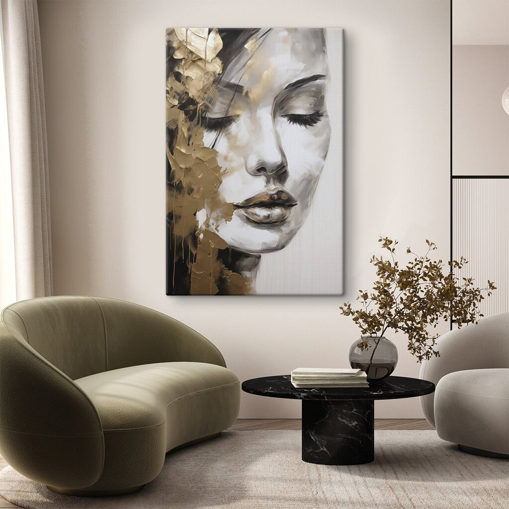 Ojos cerrados, toques dorados — interior 1