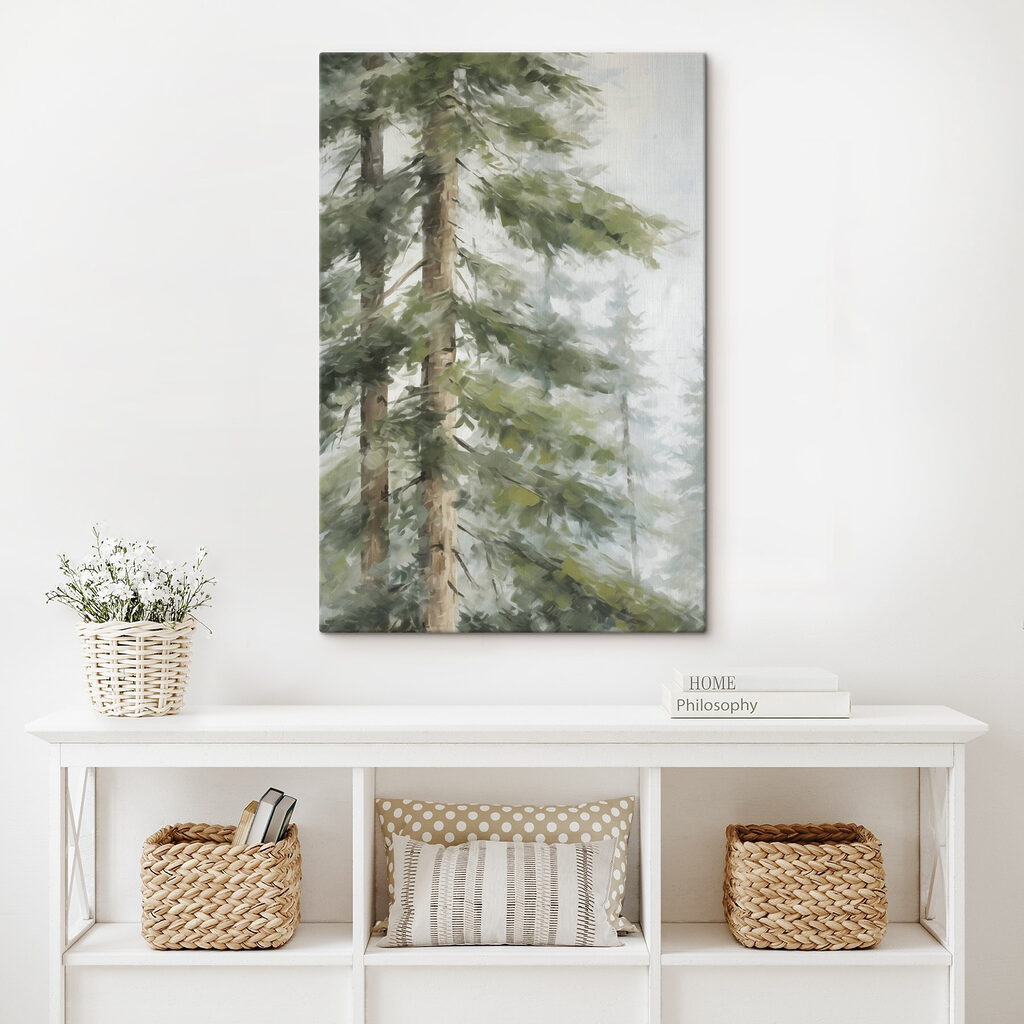Luz entre pinos — interior 2