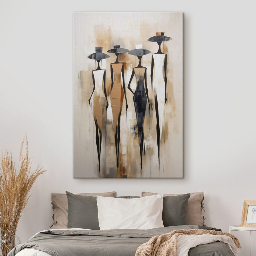 Figuras altas con sombrero — interior 2