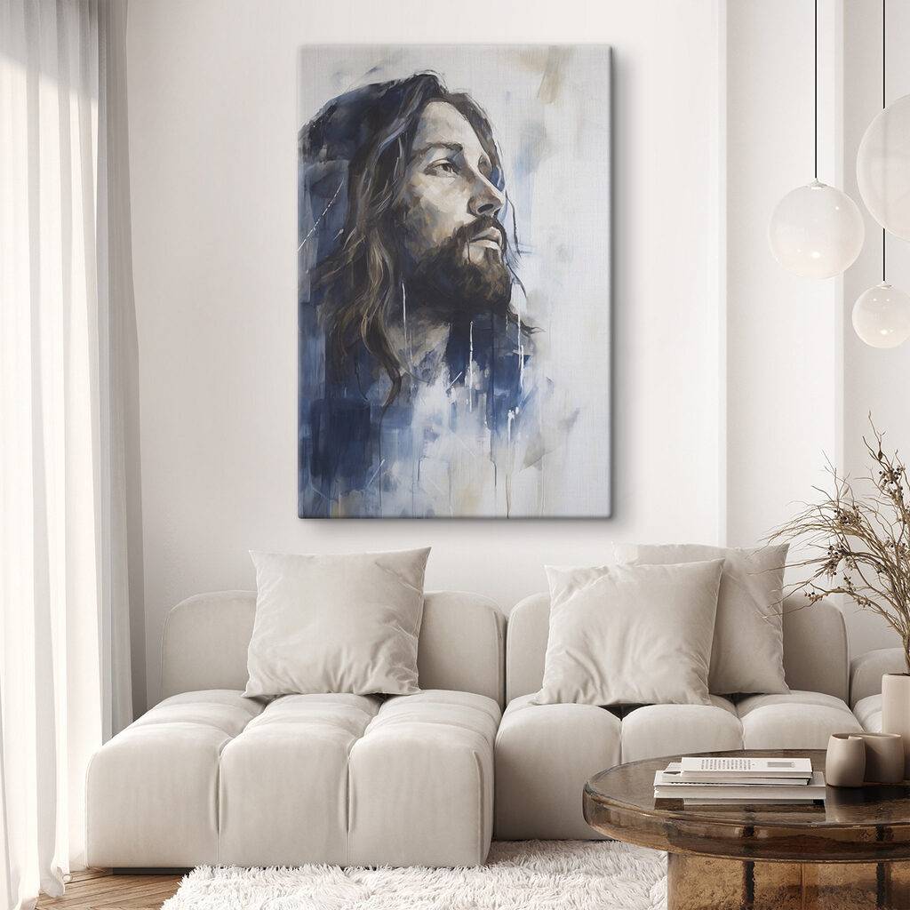 Hombre de melena larga — interior 1
