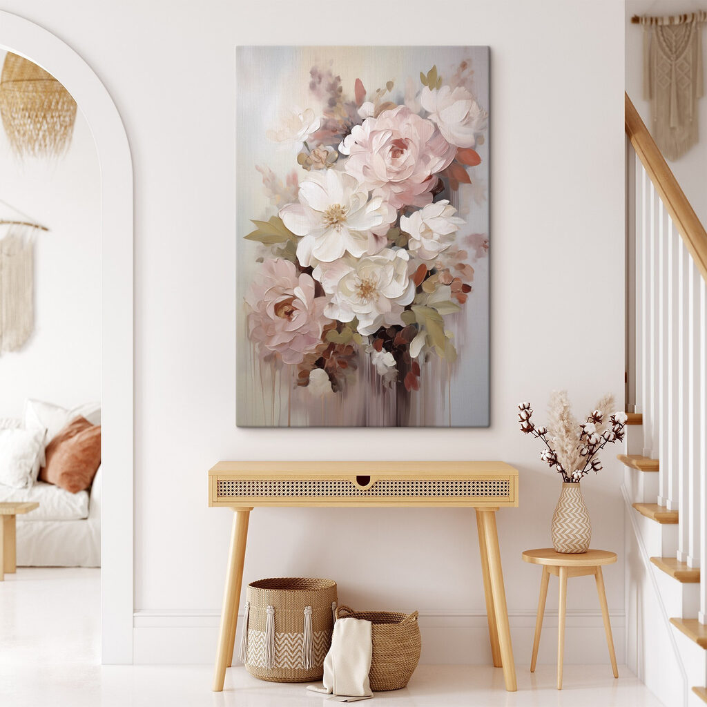 Rosas entre flores blancas — interior 2