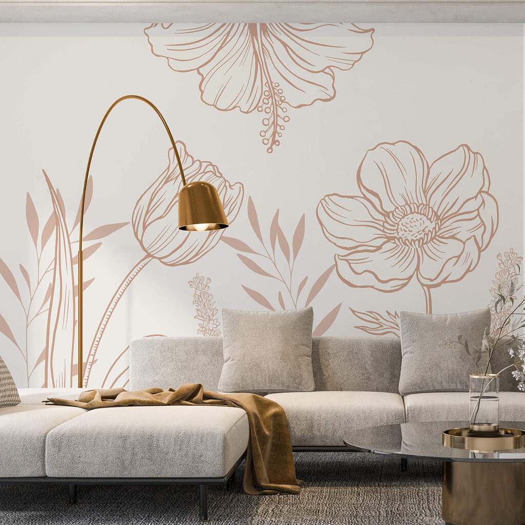 Contornos de flores — interior 1