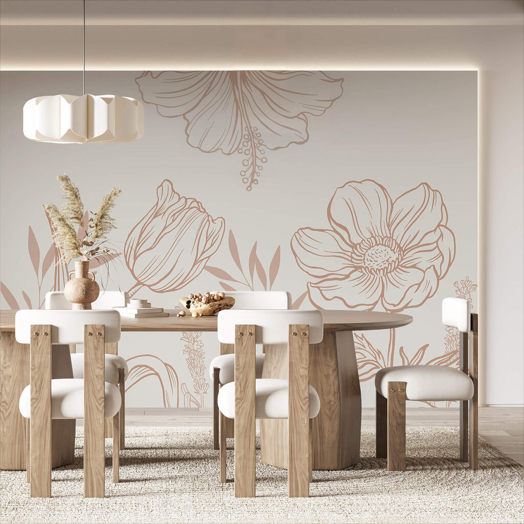 Contornos de flores — interior 2
