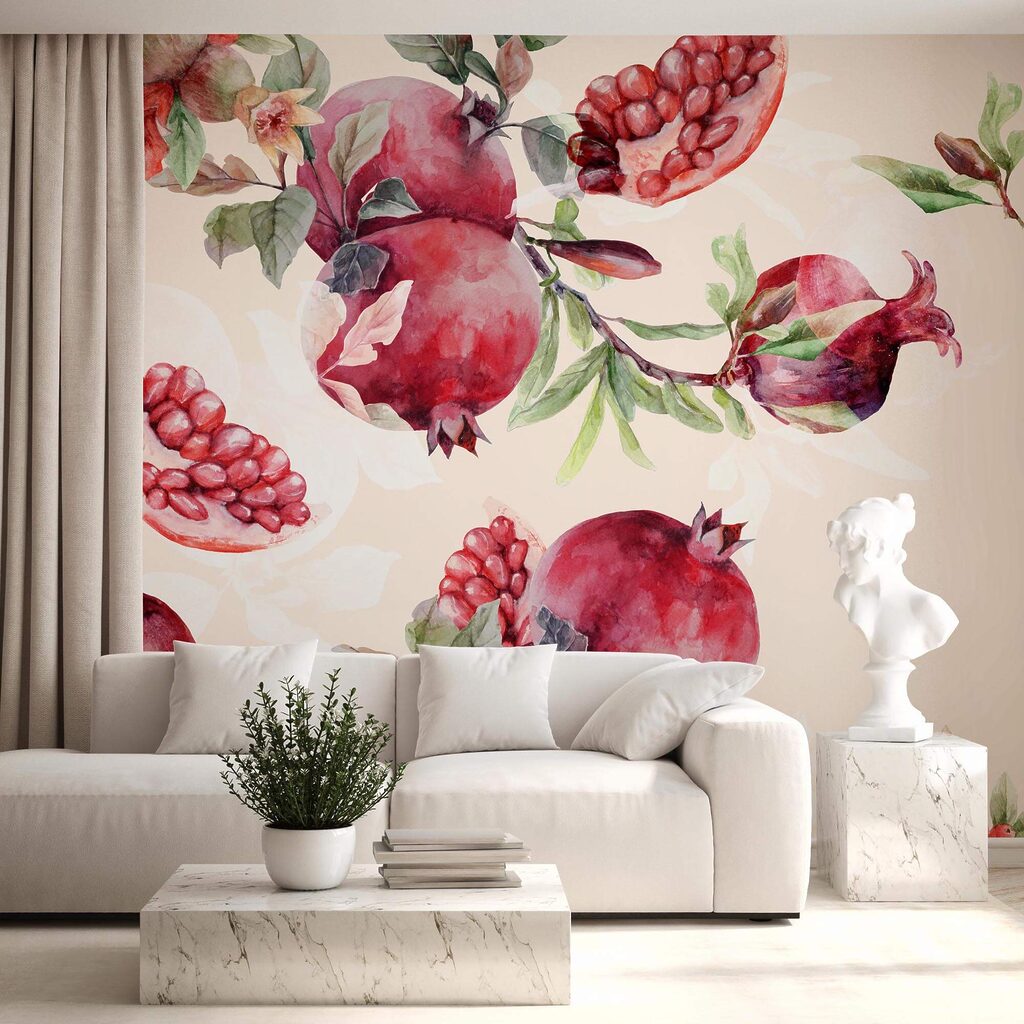 Granadas entre flores — interior 2