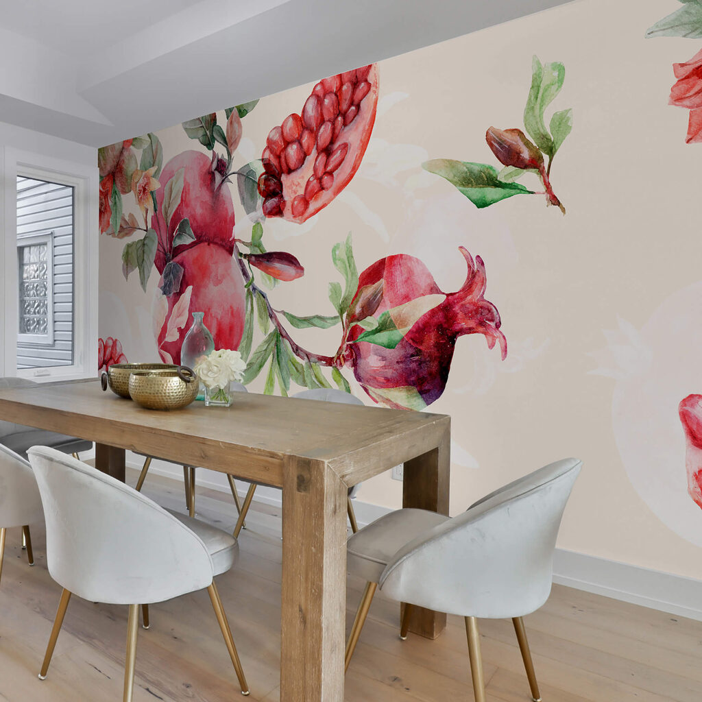 Granadas entre flores — interior 4