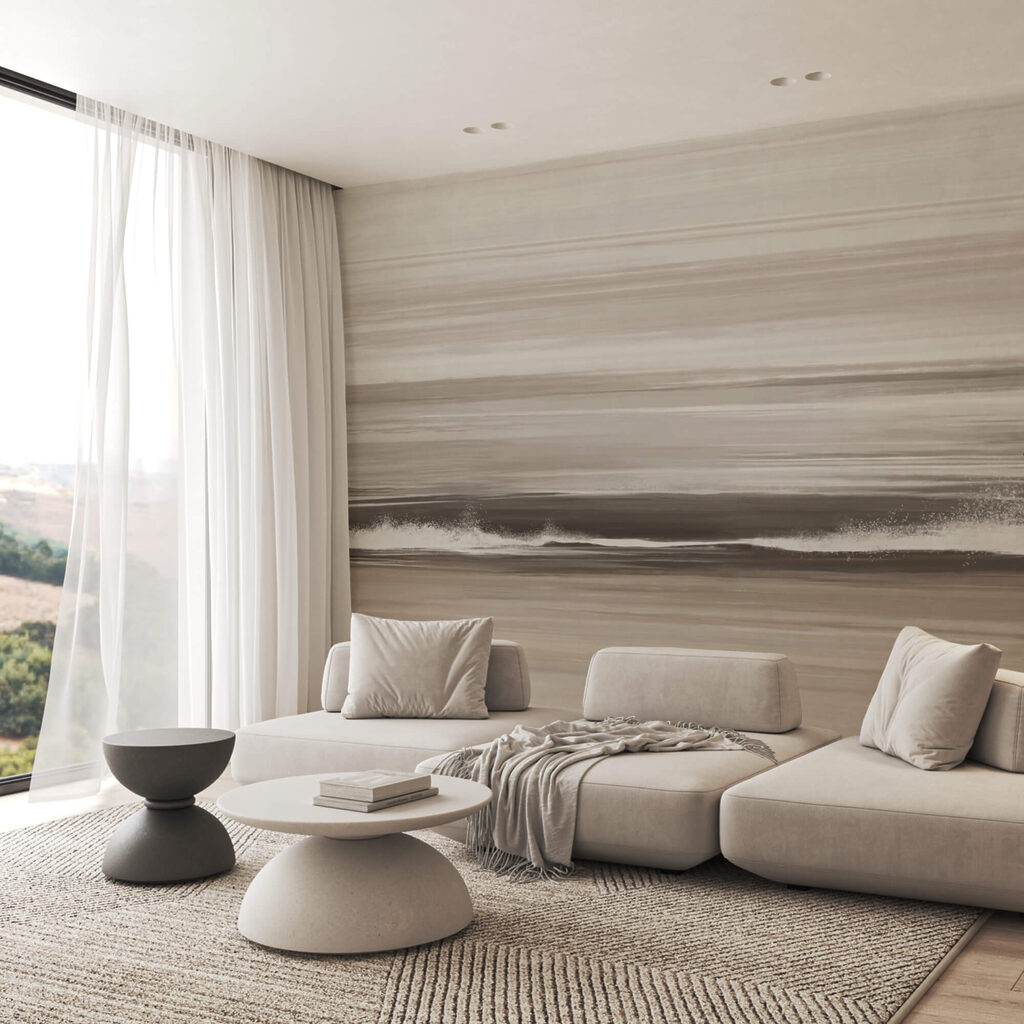 Mar en trazos horizontales — interior 1