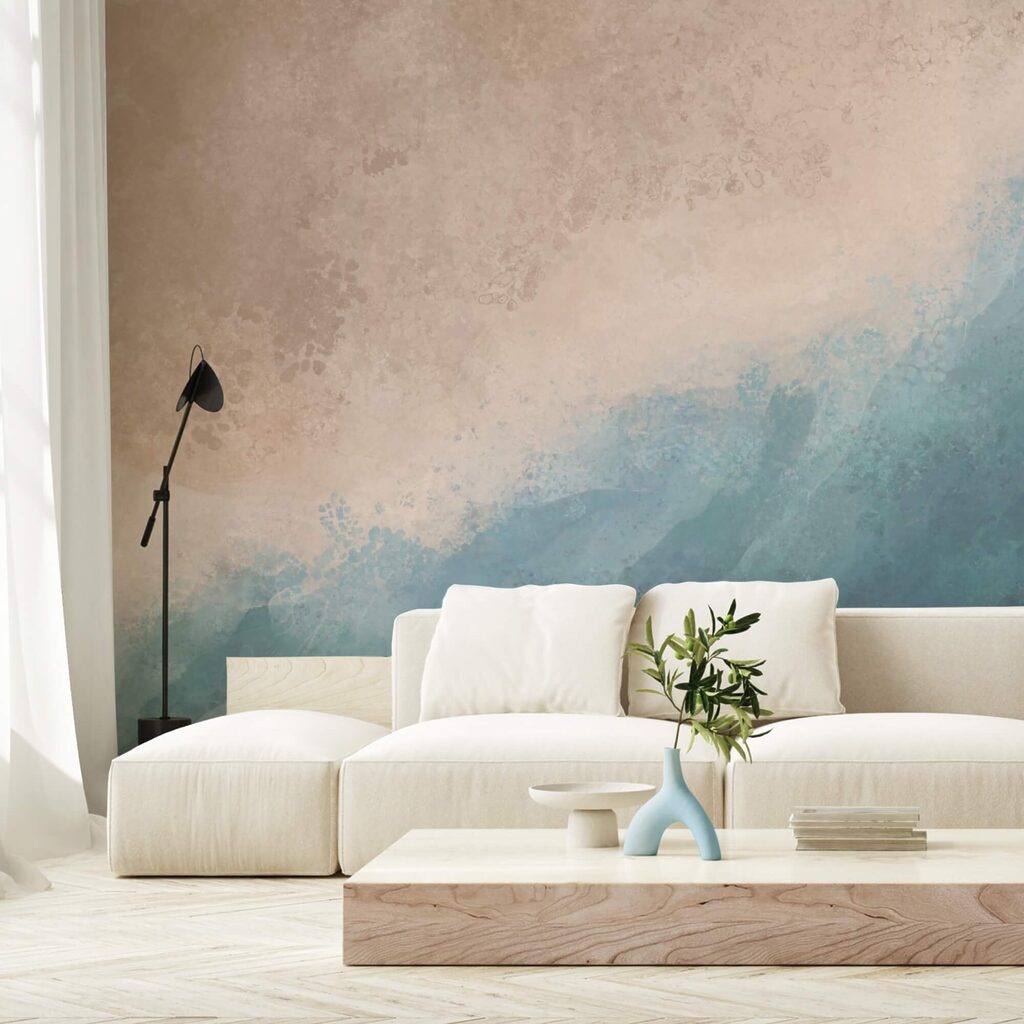 Turquesa sobre arena — interior 1