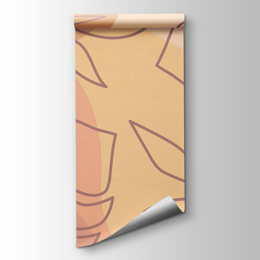 Hojas verdes sobre pastel — vista del producto