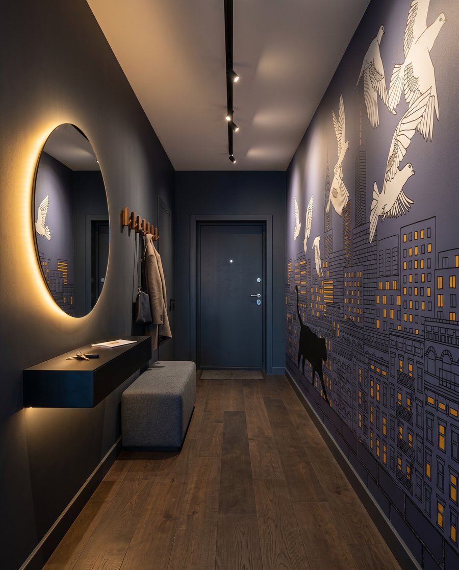 Gato sobre los tejados — interior 5
