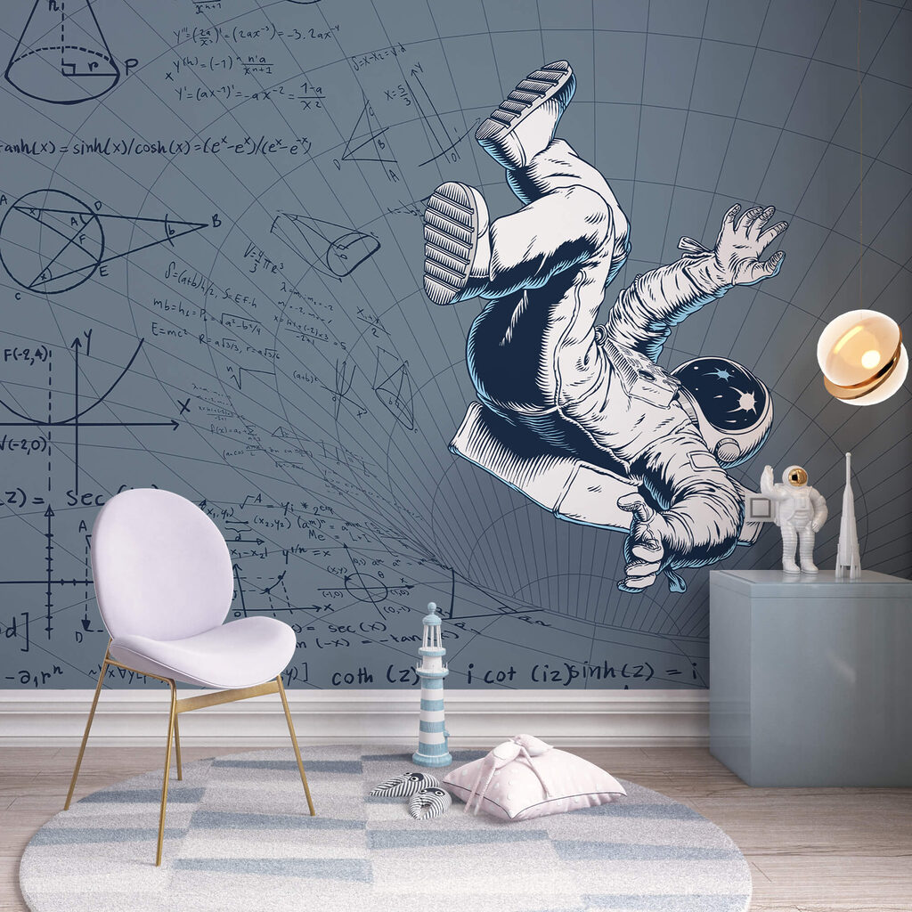 Astronauta entre fórmulas — interior 2
