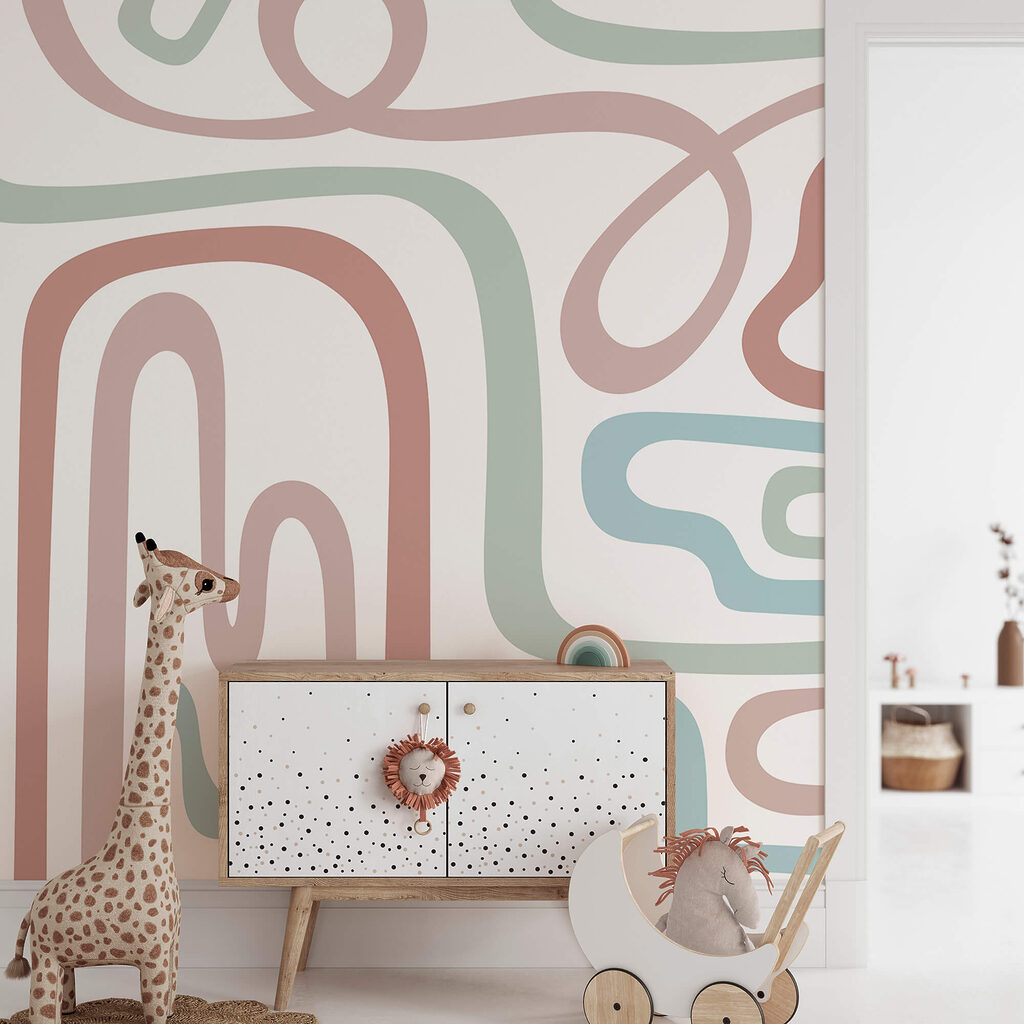 Líneas pastel sinuosas — interior 1
