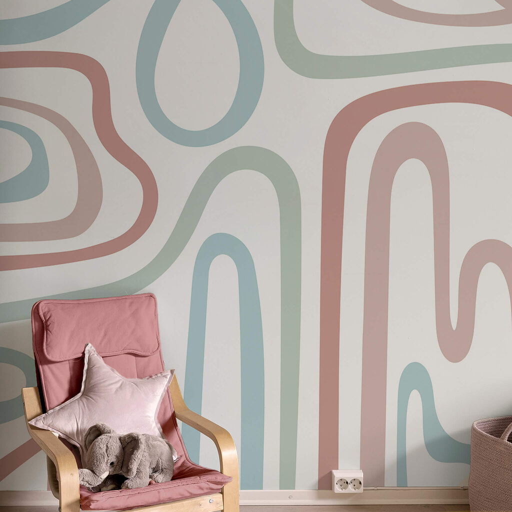 Líneas pastel sinuosas — interior 2