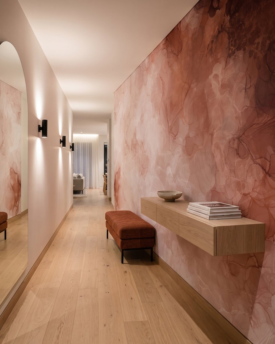Nubes de color pintado — interior 4