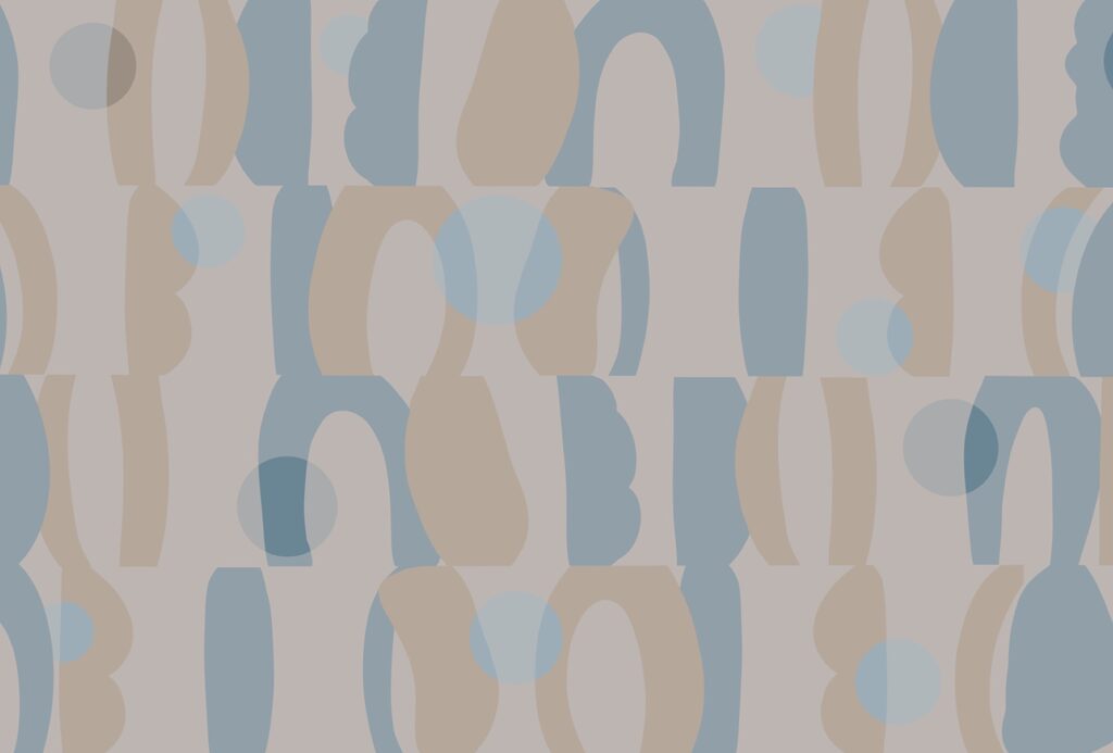 Arcos y bloques redondos — diseño completo