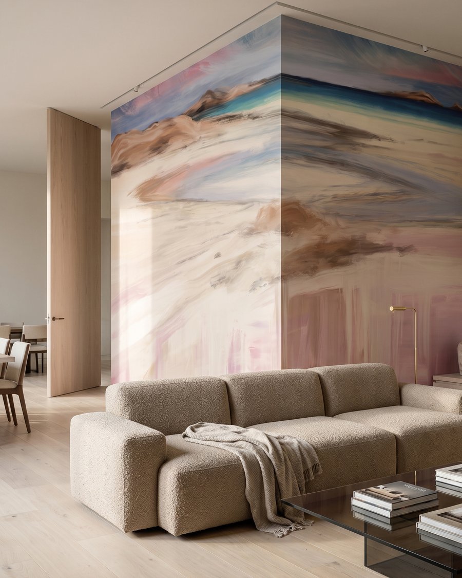 Luz rosada sobre mar — interior 4