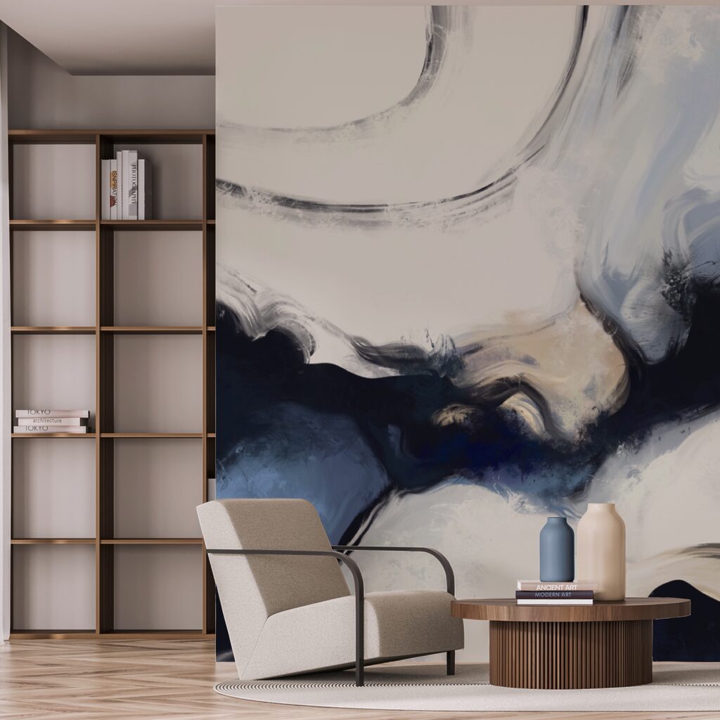 Corriente azul de luz — interior 2