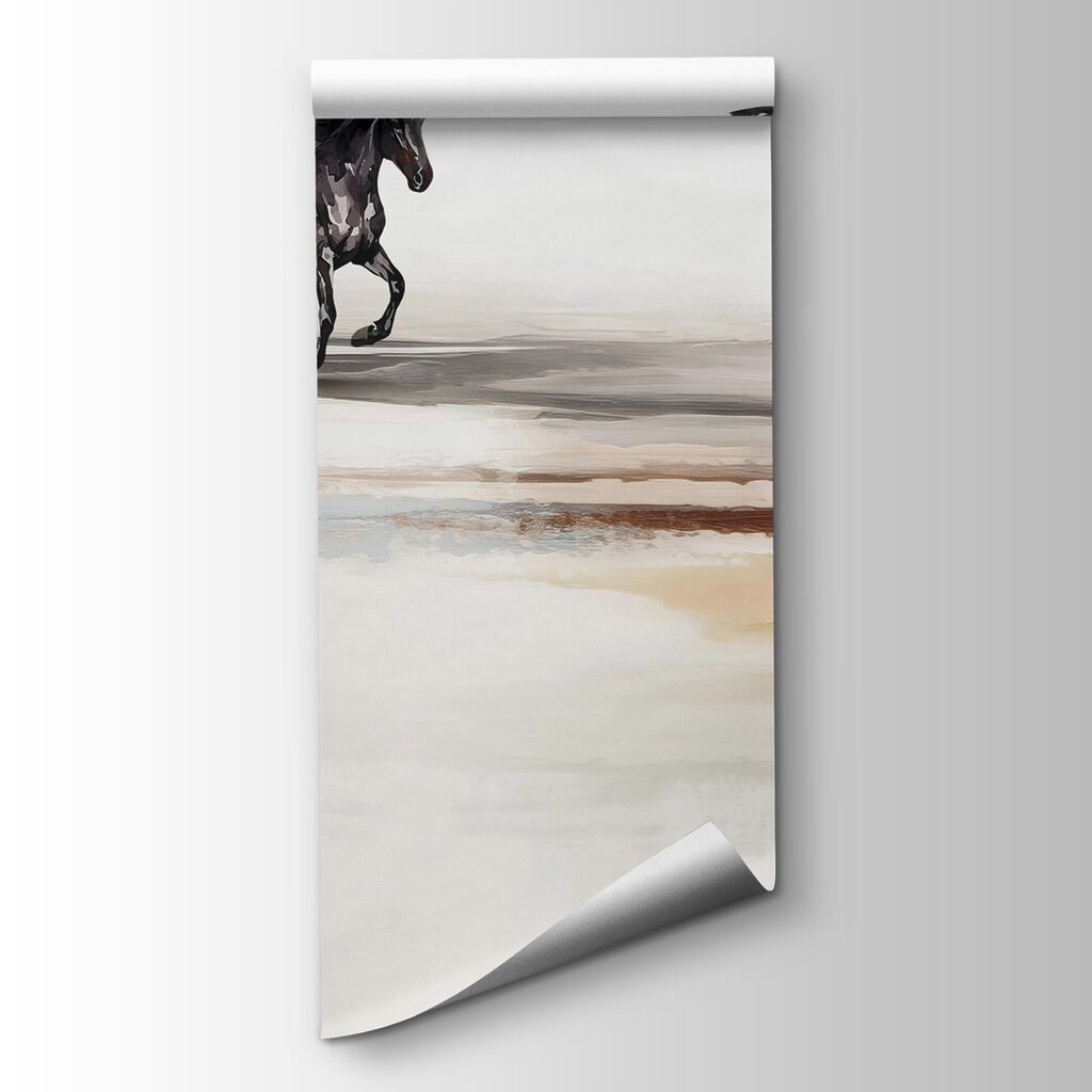 Caballo y aves voladoras — vista del producto