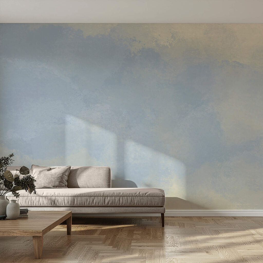 Nubes de azul pálido — interior 1