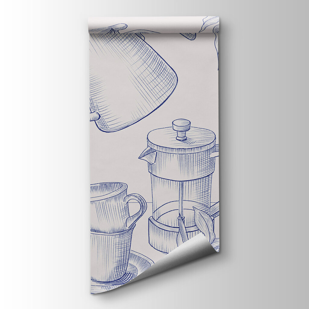 Café en trazos finos — vista del producto