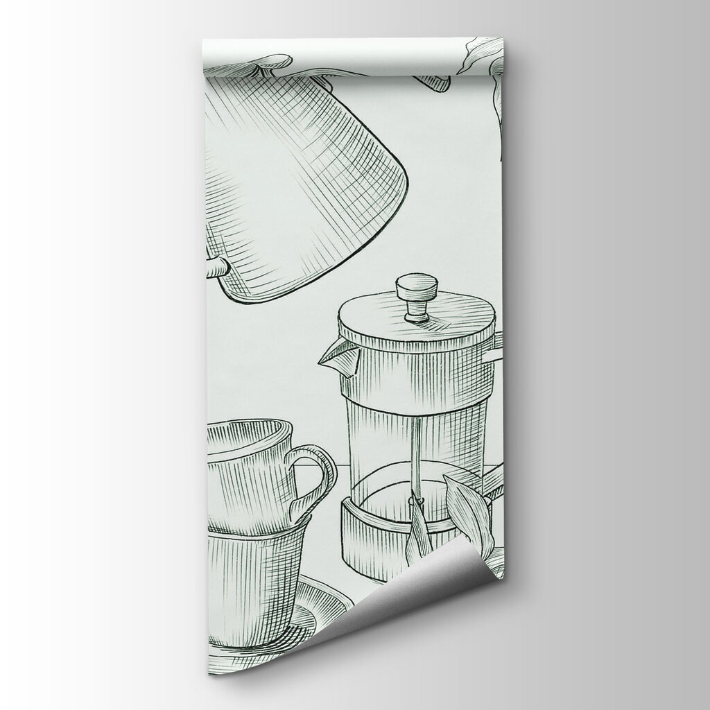Café en trazos finos — vista del producto