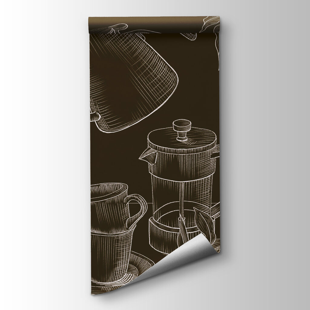 Café en trazos finos — vista del producto