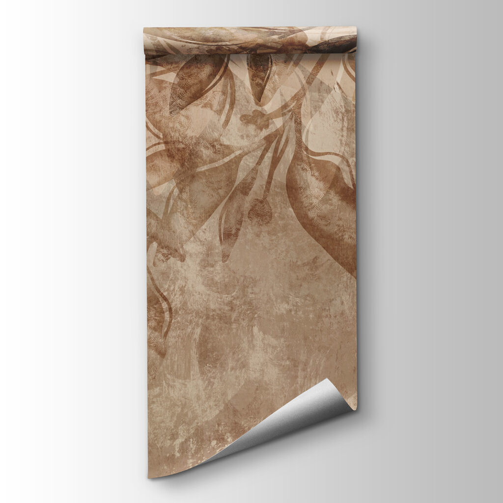 Hojas largas sobre beige — vista del producto