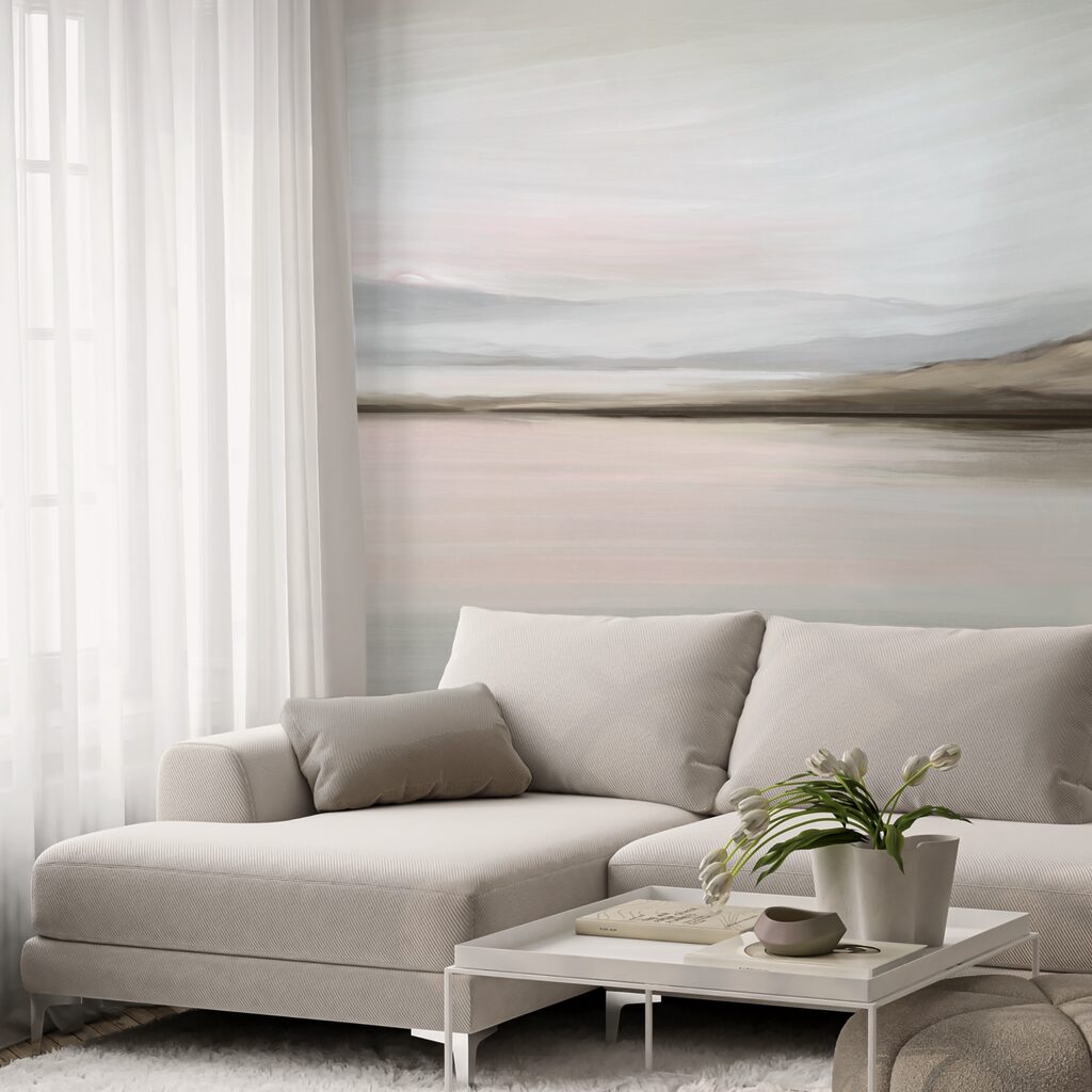 Lago en trazos pastel — interior 2