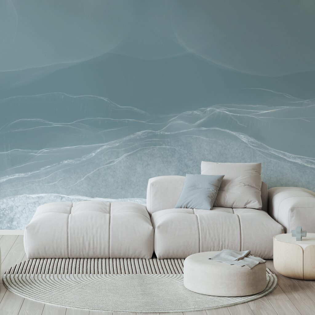 Ondas claras en turquesa — interior 2