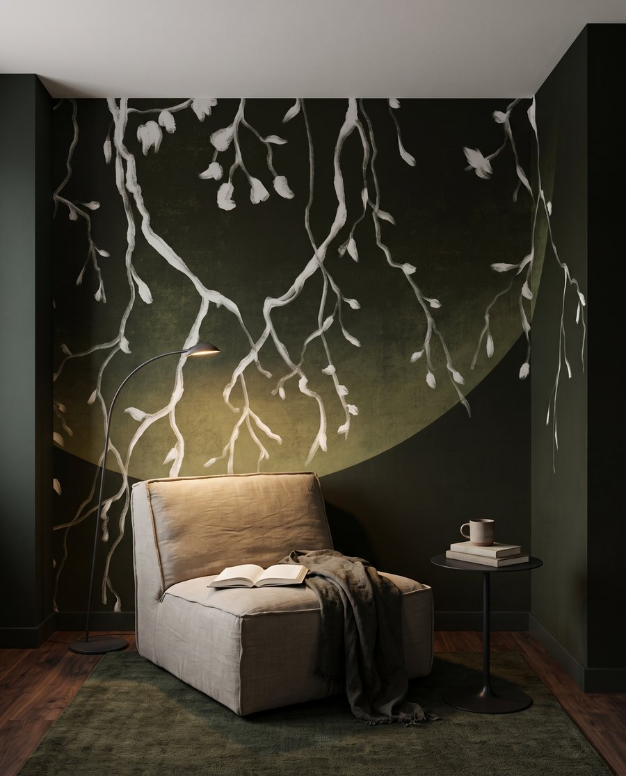 Ramas ante la luna — interior 1