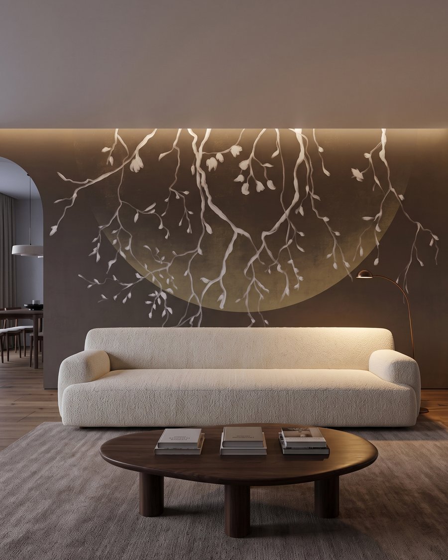 Ramas ante la luna — interior 3