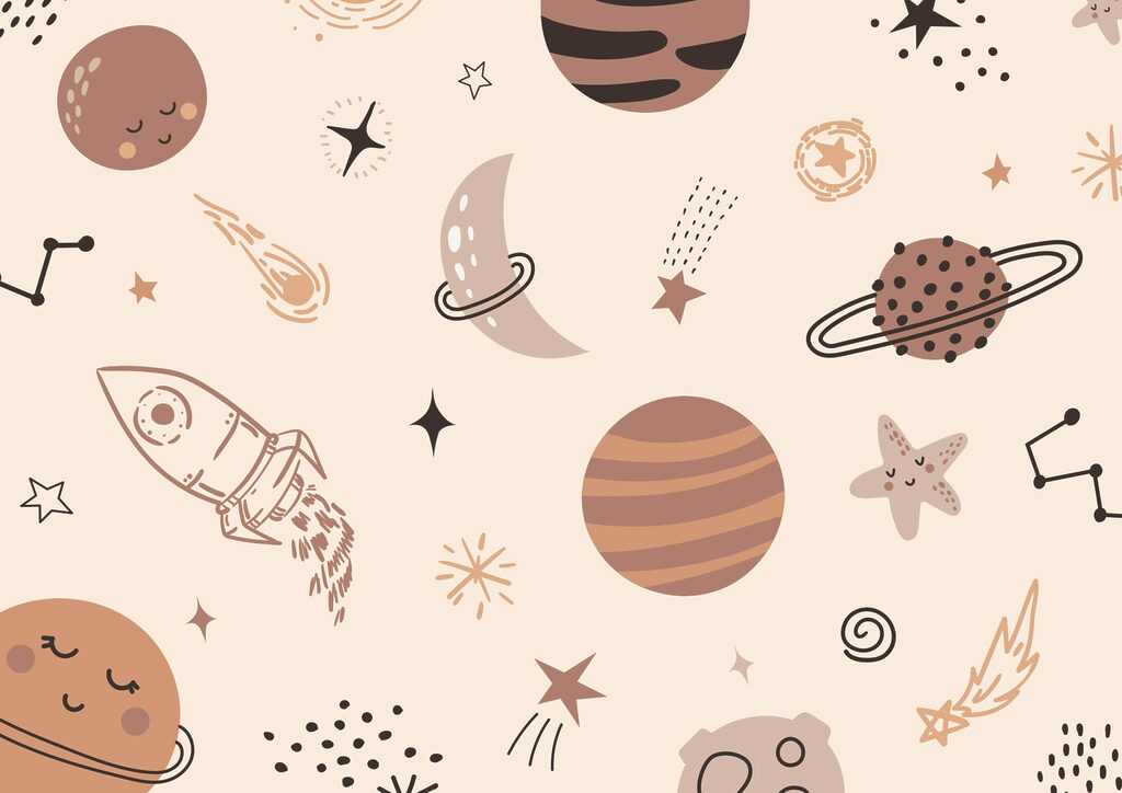 Viaje entre estrellas — diseño completo