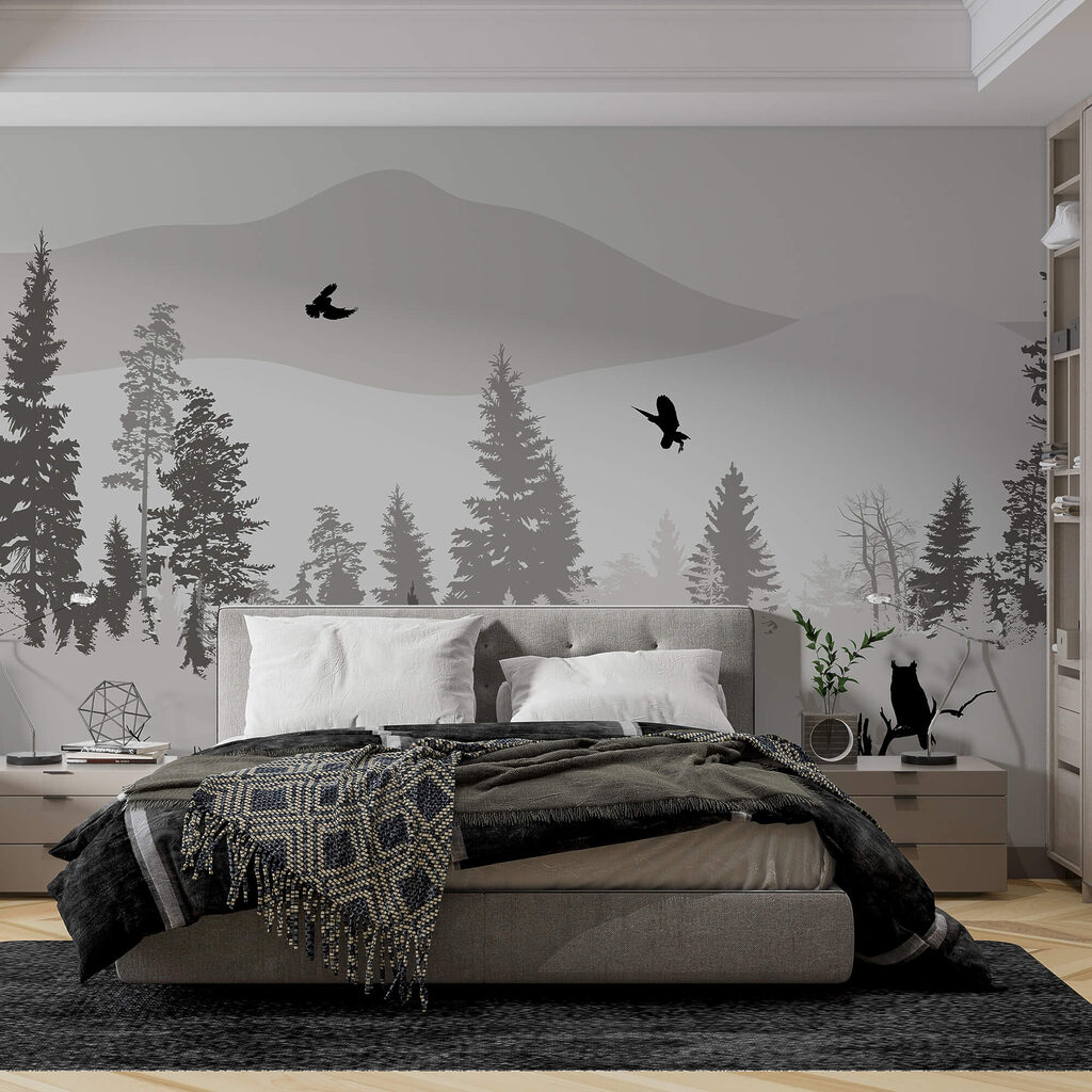 Aves entre montañas — interior 1