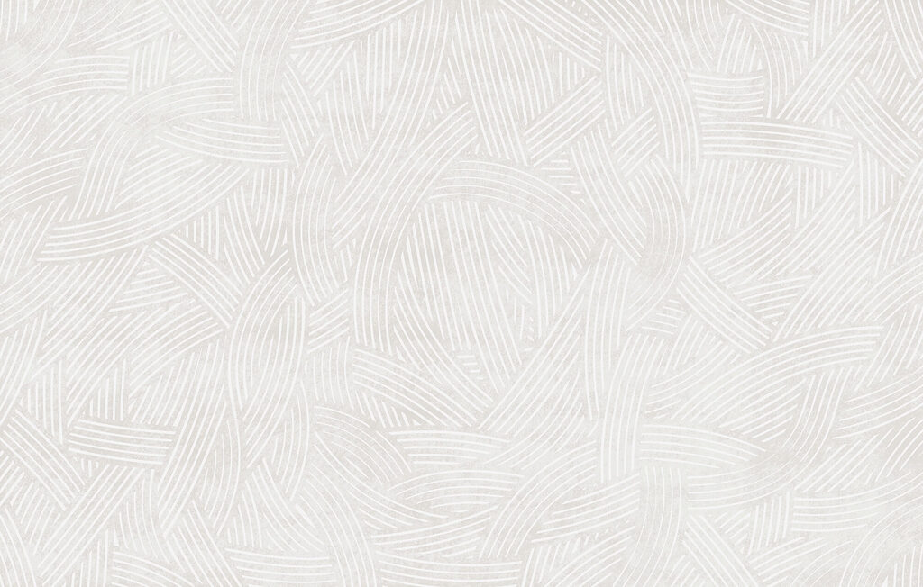 Pequeños abanicos blancos — diseño completo