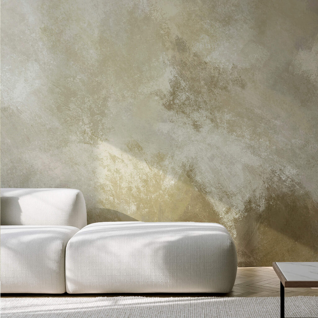 Pintura nubosa en oliva — interior 2