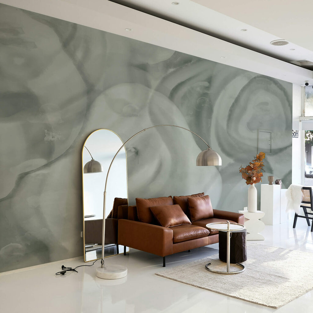 Formas verdes que giran — interior 2