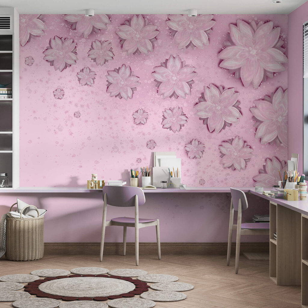 Flores dispersas — interior 1
