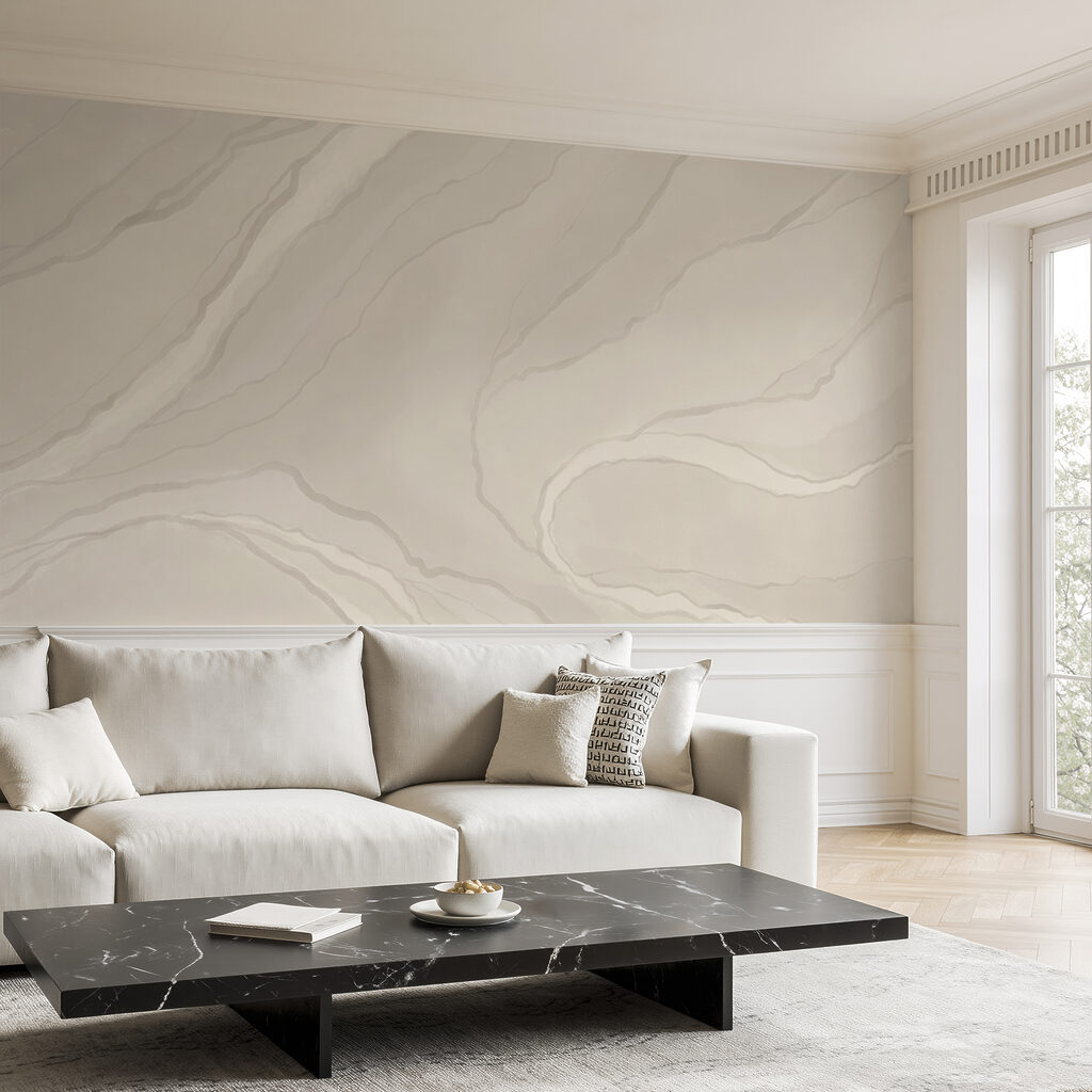 Vetas en tono arena — interior 3