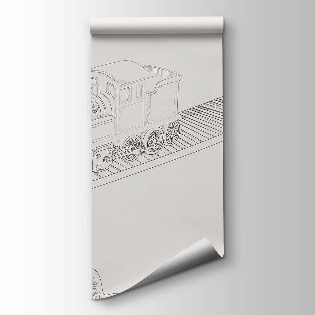 Tren sobre un puente — vista del producto
