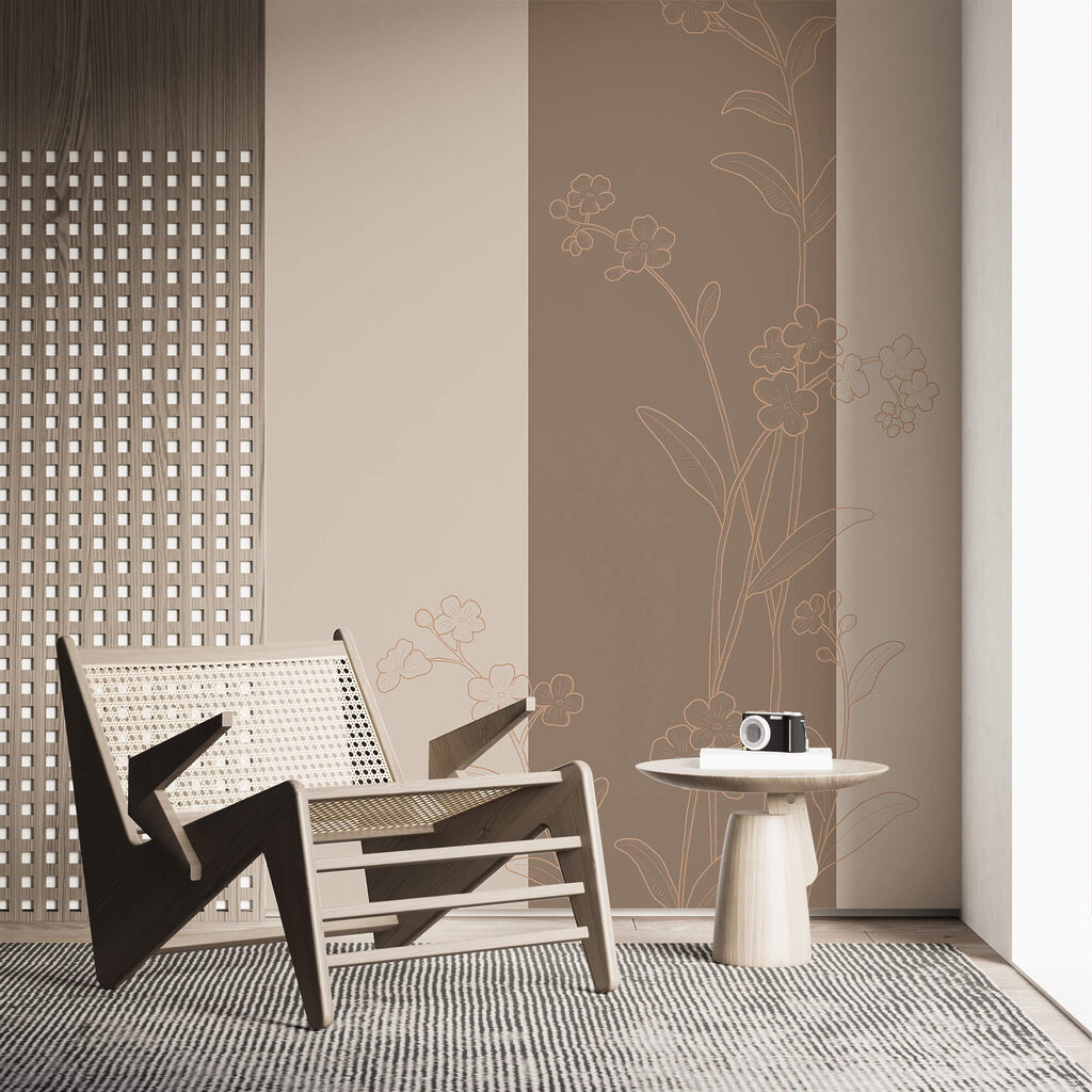 Flor junto a franja — interior 1