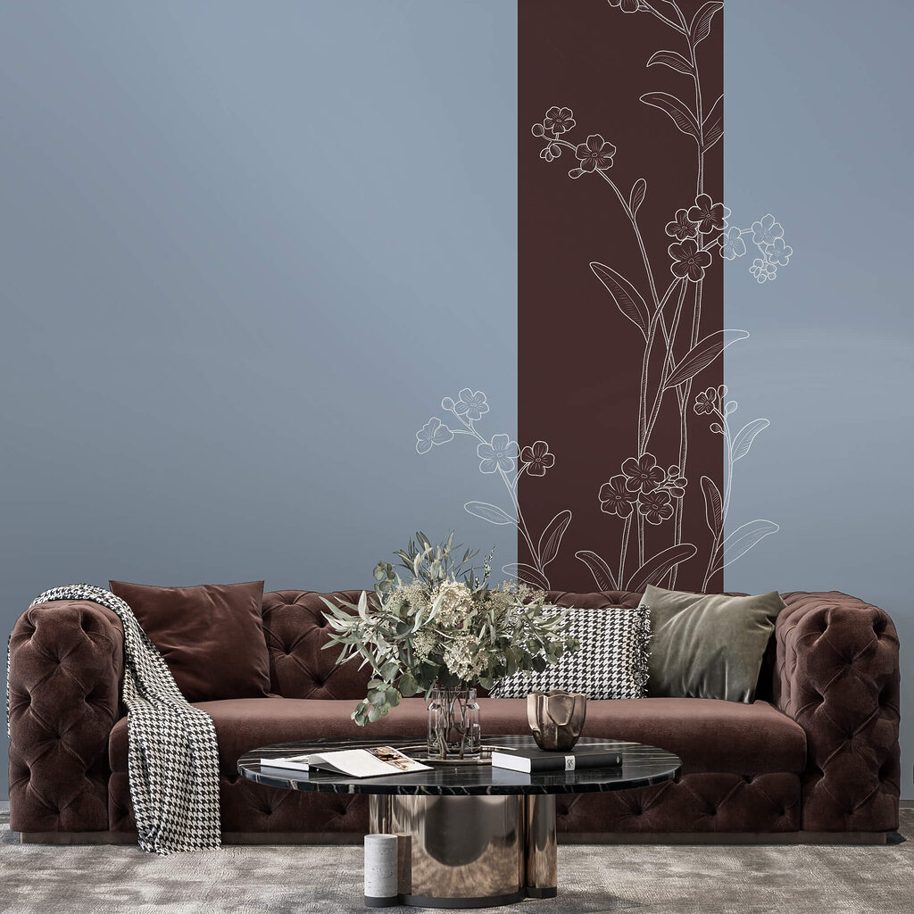 Flor junto a franja — interior 1