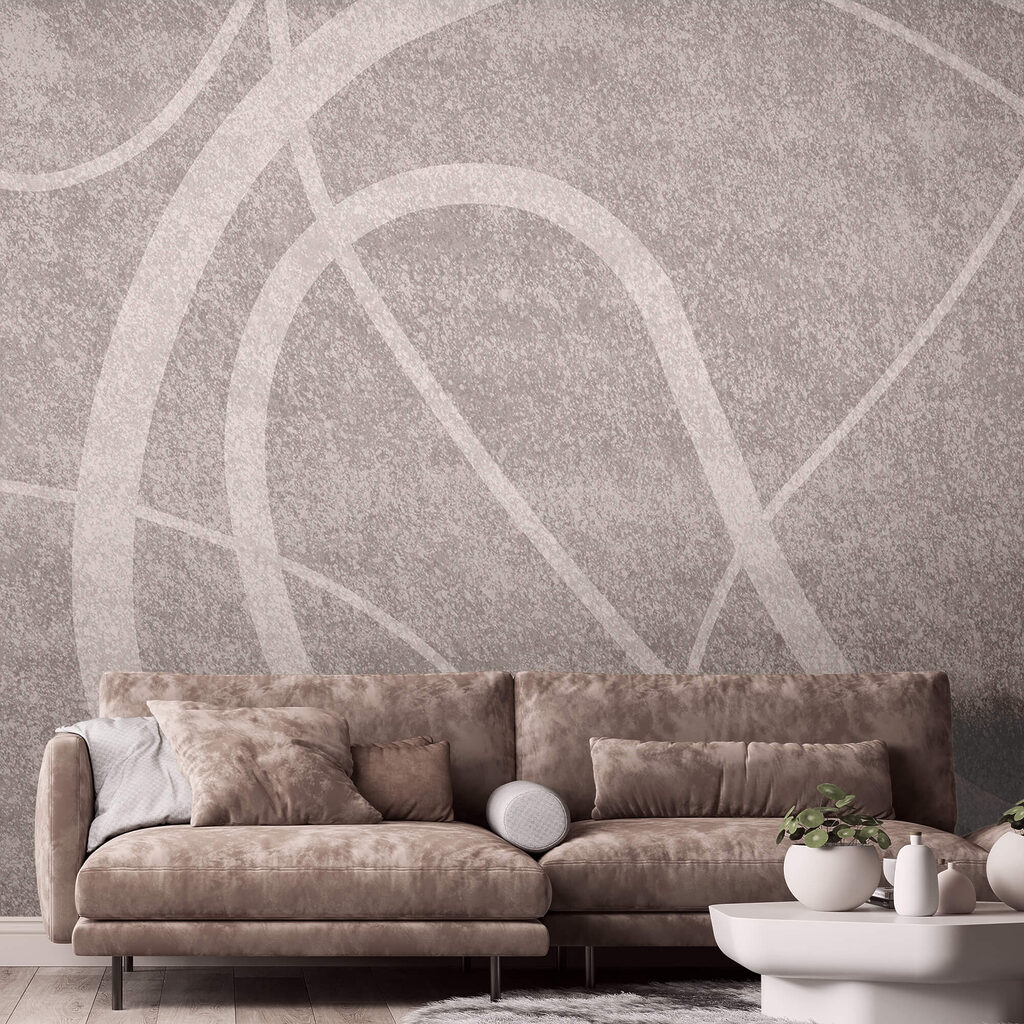 Lazos sobre capas en un interior