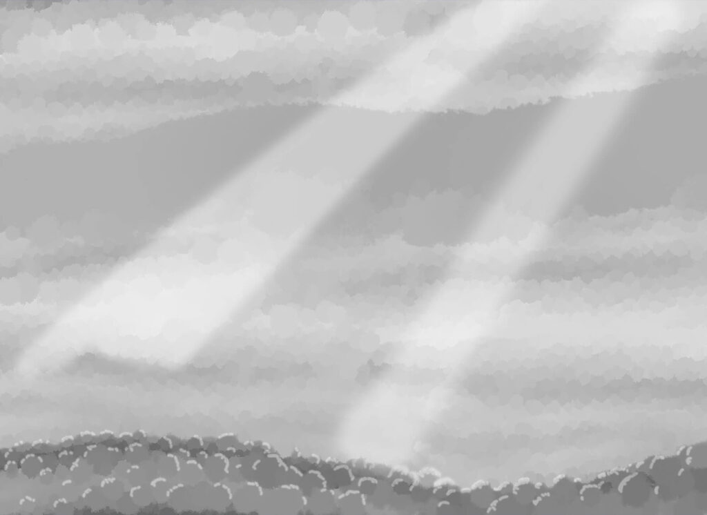 Rayos de luz — diseño completo