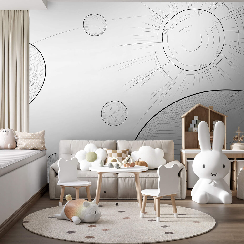 Planetas en trazo fino — interior 1